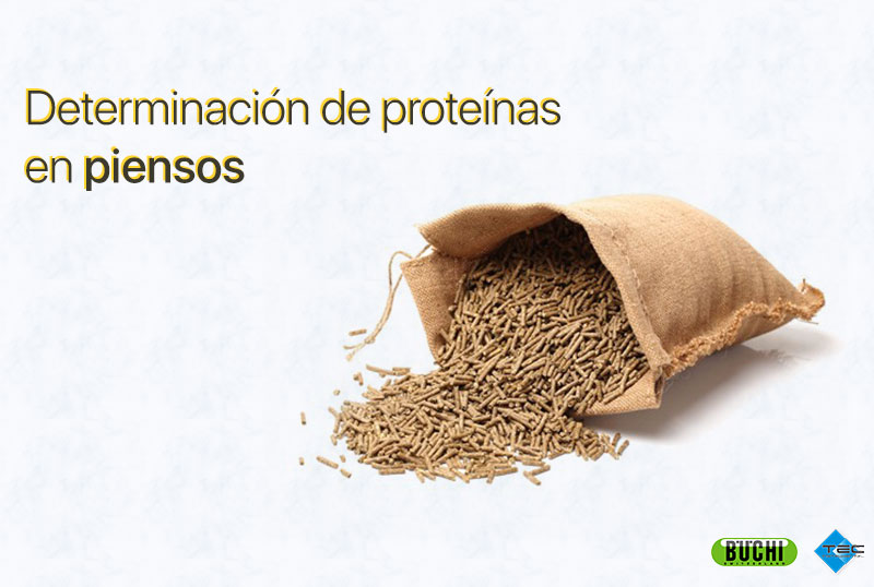 Determinación de proteínas en alimentos para animales