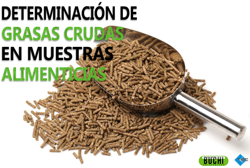 Determinación de grasas crudas en muestras alimenticias