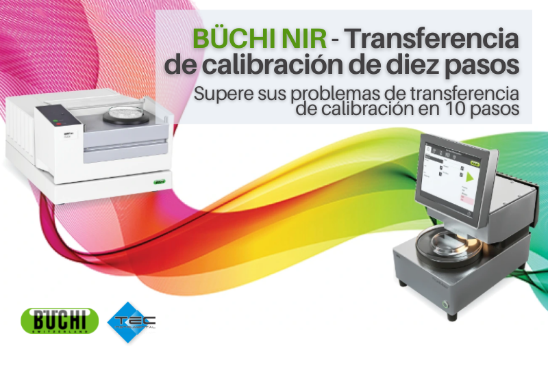 BÜCHI NIR - Transferencia de calibración de diez pasos