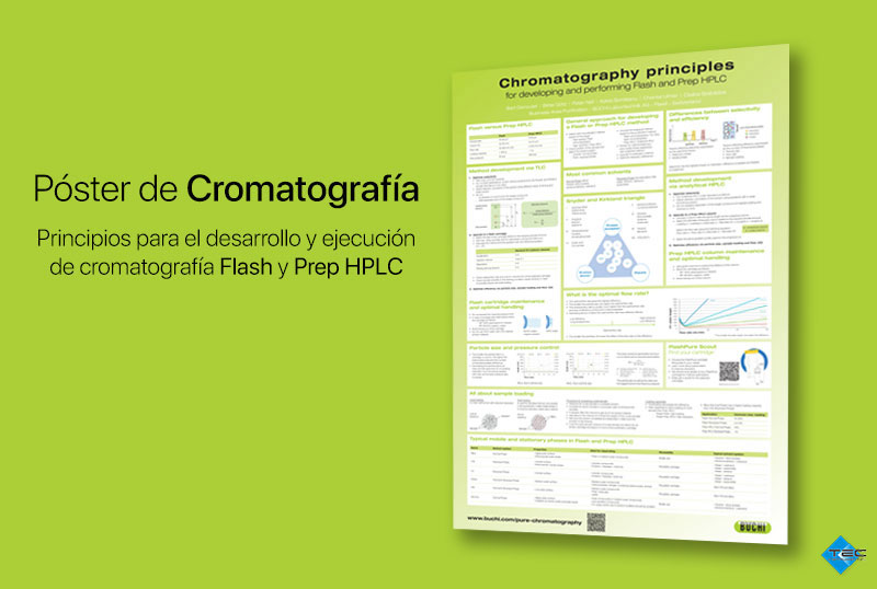 Póster de cromatografía Pure